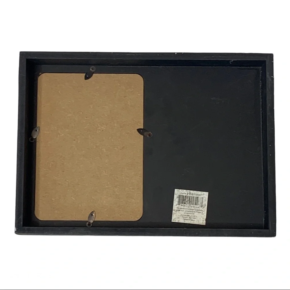 Urban Outfitters DIY Fill In the Blank Wooden Picture Frame Rustic Black White